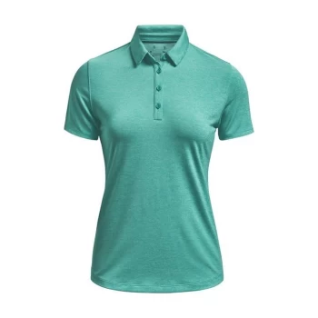 image of Under Armour Zinger Short Sleeve Polo - Green