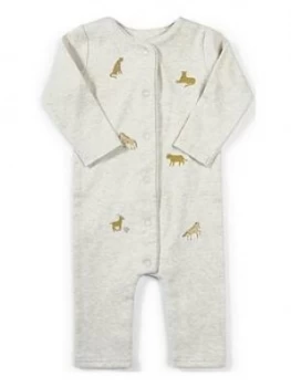 image of Mamas & Papas Animals Sleepsuit Baby Boys