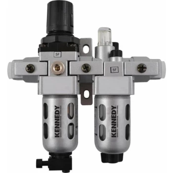 Image of Air Filter Regulator Lubricator Combi G1/4 - Kennedy