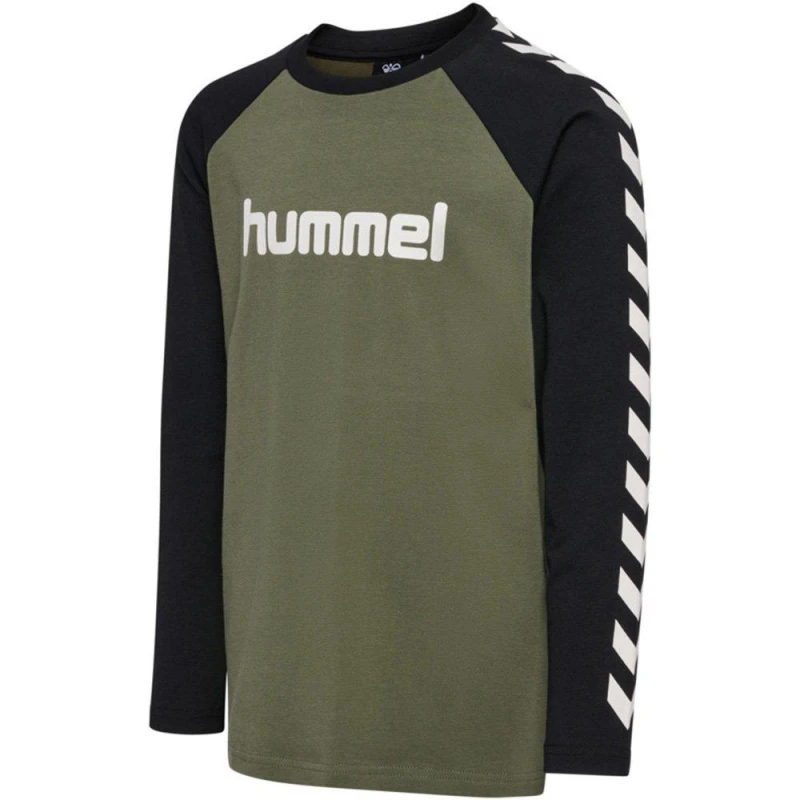 Image of Hummel Long Sleeved Top Juniors - Green Green One Size