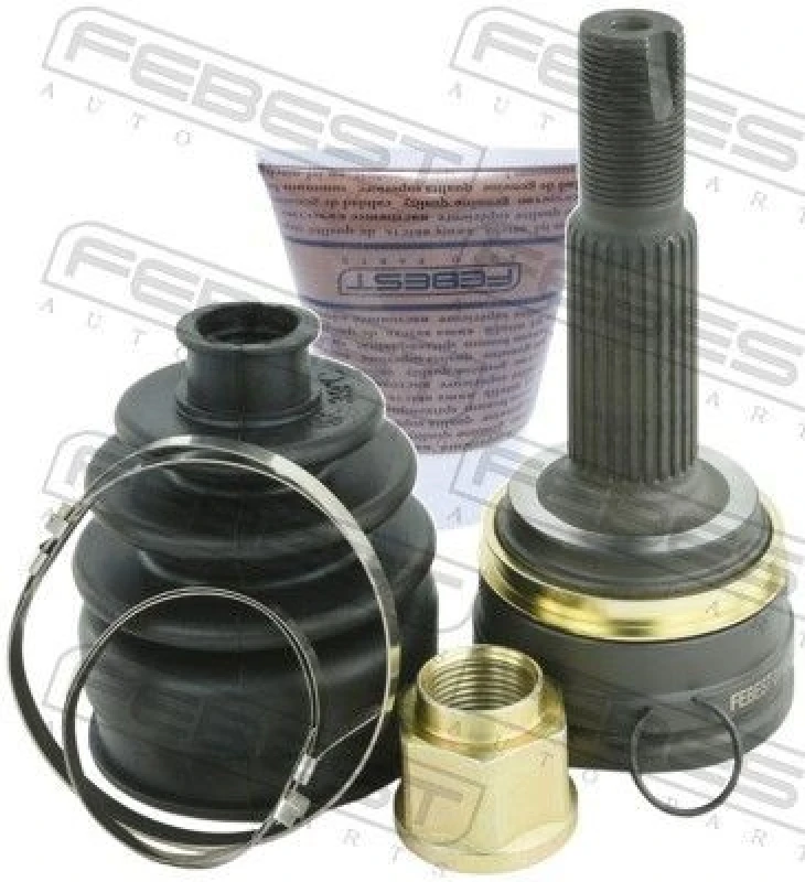 Image of FEBEST 0110-ALA49R Joint, drive shaft Wheel Side Joint,drive shaft (236)
