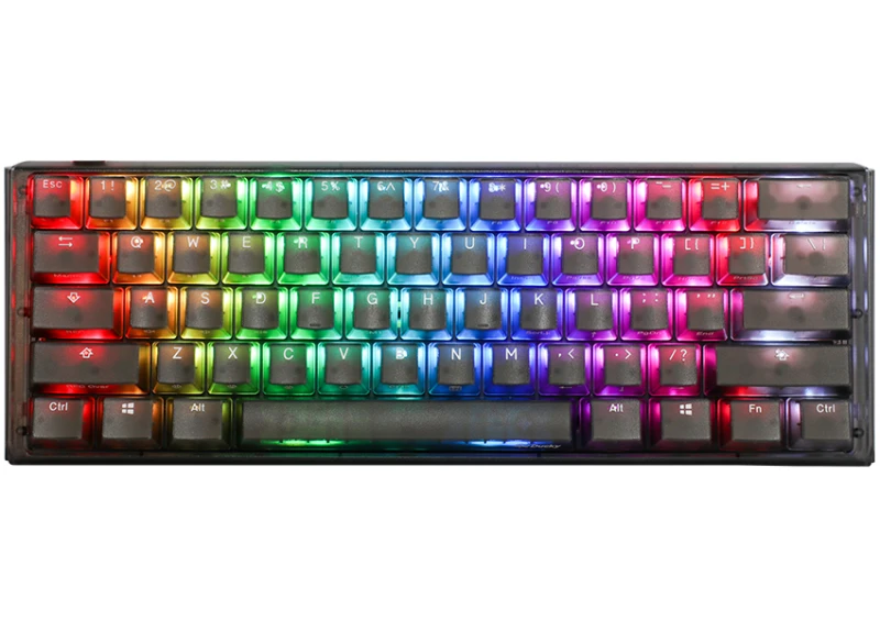 Image of Ducky One3 Aura Black Silent Red Cherry MX Switch