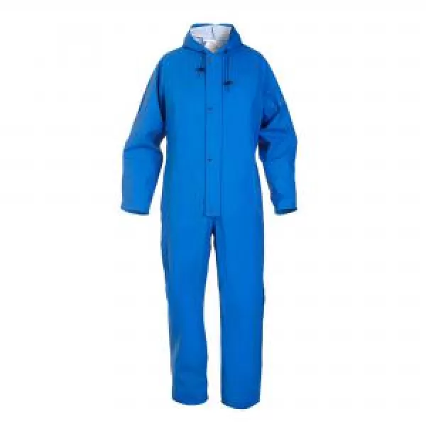 Image of Hydrowear Salesbury Hydrosoft Waterproof Coverall Royal Blue S BESWHYD018500RS