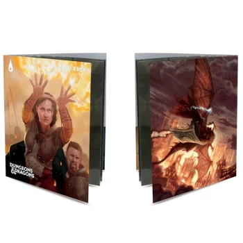 Image of Ultra Pro Dungeons & Dragons Class Folio with Stickers - Sorcerer