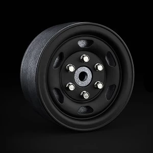 Image of Gmade 1.9 Sr05 Beadlock Wheels (Matt Black) (2)