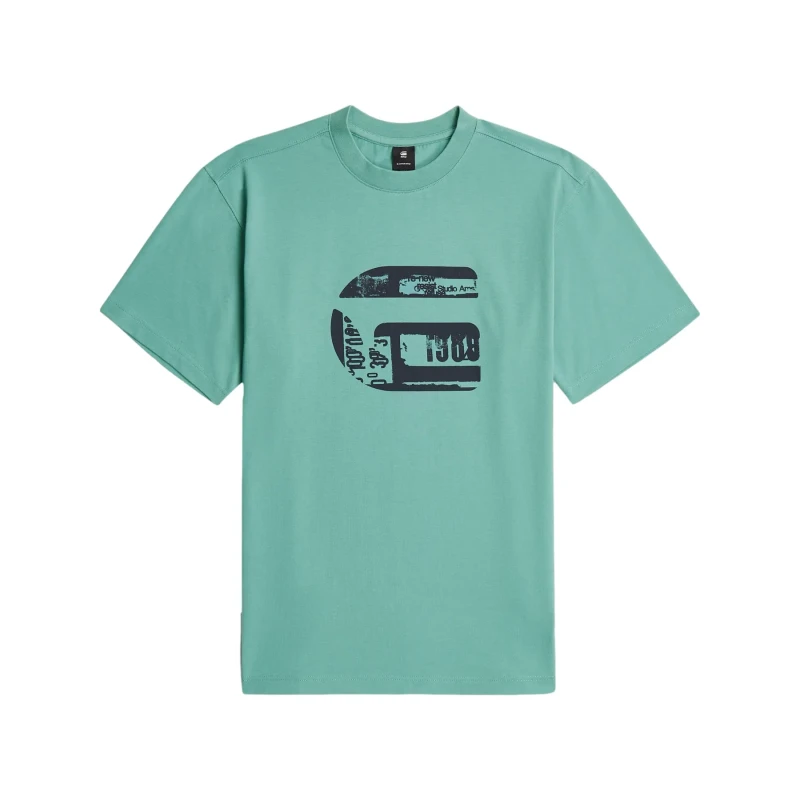 Image of G-Star T-Shirt G-Star Icon Graphic Bleu Male S