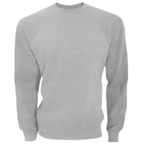 Image of SG Mens Long Sleeve Crew Neck Sweatshirt Top (2XL) (Mercury)