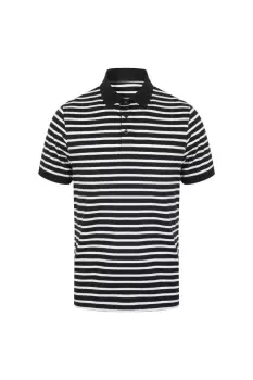 Striped Jersey Polo Shirt