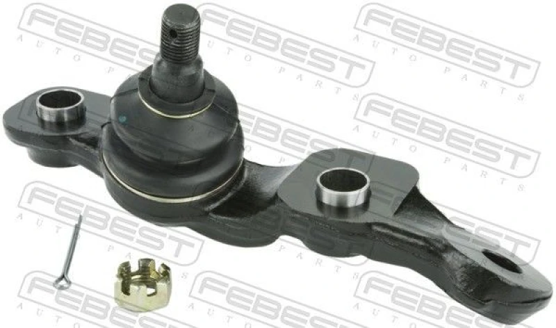 Image of FEBEST 0120-UCF30FLH Ball joint Front Axle Left Support-/Steering Link (2462)