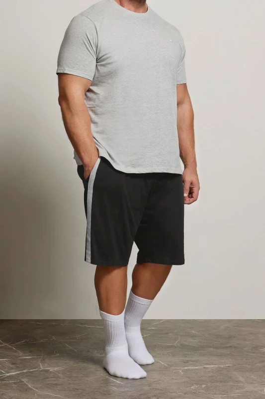 Image of BadRhino BadRhino Men Lightweight Lounge Shorts in Black Size: 2X-large Black XXL Male 5063589365286