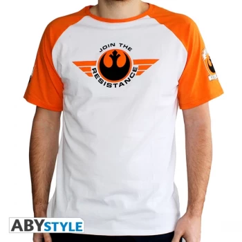 Image of Star Wars - Xwing Pilot* Mens Large T-Shirt - White