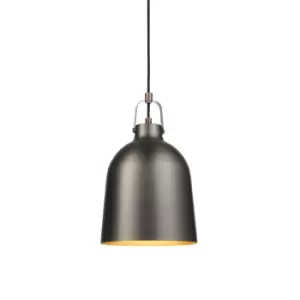 Image of Lazenby Dome Ceiling Pendant Aged Pewter