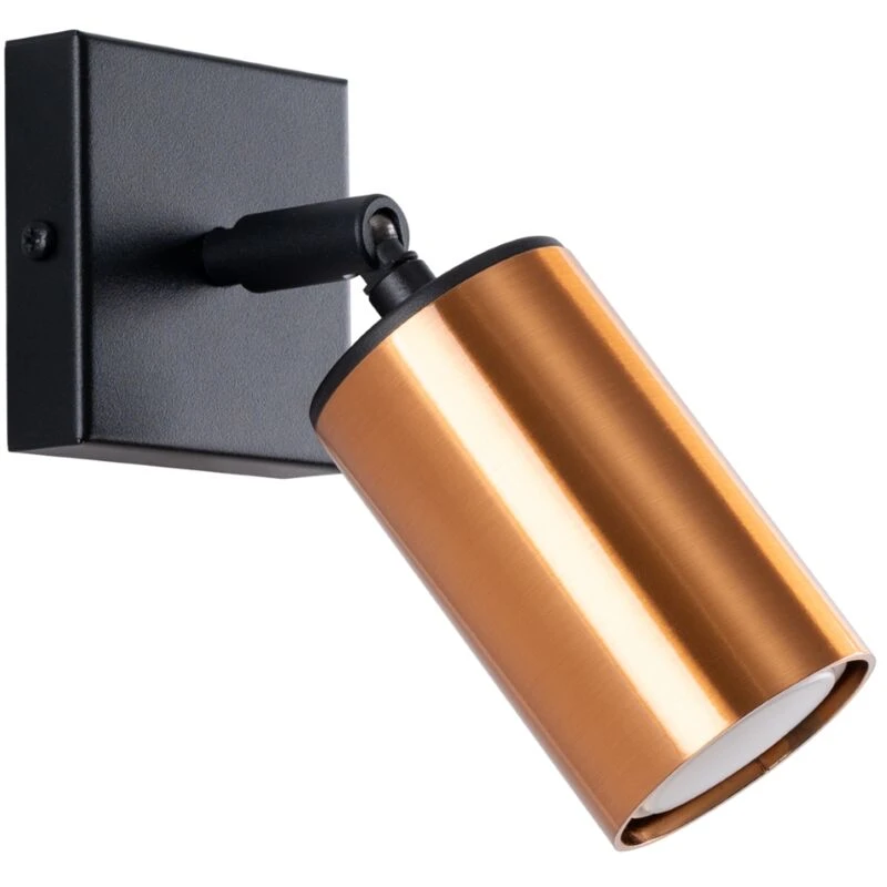 Image of SOLLUX Wall lamp winx black/copper 5903282774599