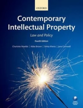 Image of Contemporary Intellectual Property by Charlotte Waelde Book