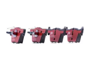 Image of TRW Brake pad set BMW GDB1919DTE 34216850569,34216873093,6850569 6873093