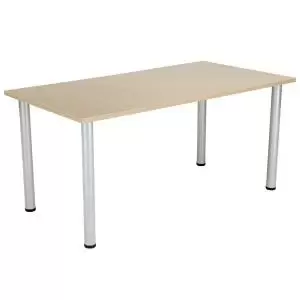 Image of Jemini Rectangular Meeting Table 1800x800x730mm Maple KF840182