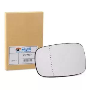 Image of VAN WEZEL Wing Mirror Glass * HAGUS * 4327837 Side Mirror Glass,Mirror Glass RENAULT,Clio III Schragheck (BR0/1, CR0/1),SCENIC II (JM0/1_)
