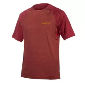 Image of Endura Singletrack Jersey - Red