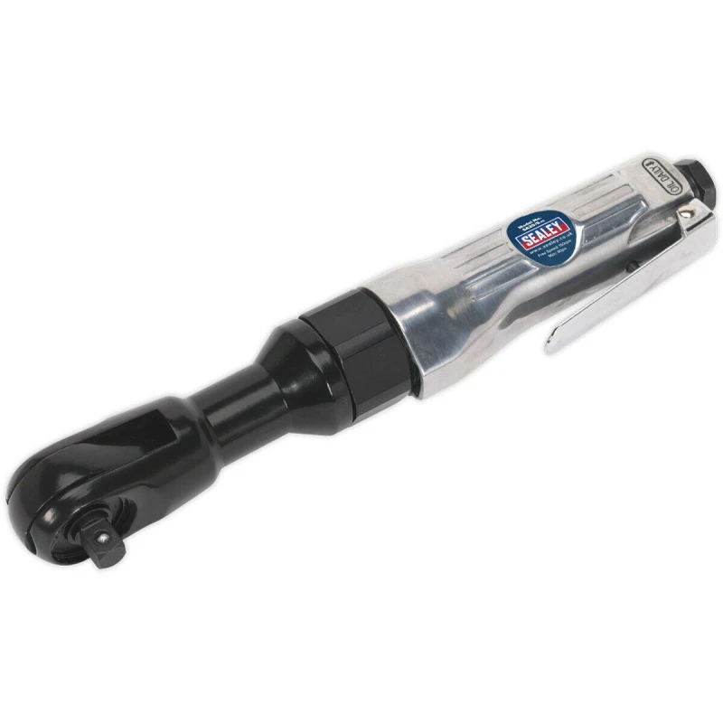 Image of Loops Air Powered Twist-Reverse Ratchet Wrench - 3/8 Inch Sq Drive - Trigger Operated Multi