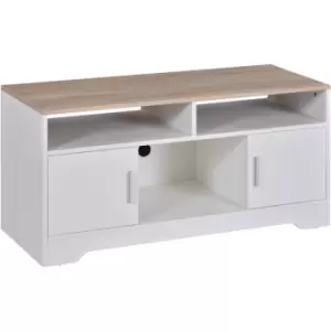 Image of Homcom - Home Office 42' TV Stand Storage Unit w/ Cabinets Shelves Living Room
