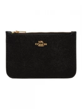 image of Coach Zip top card case Black