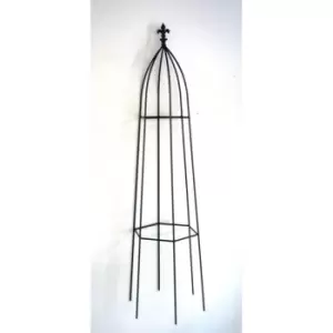 Image of PoppyForge Poppy Forge Gothic Obelisk - Black - 6ft, Steel