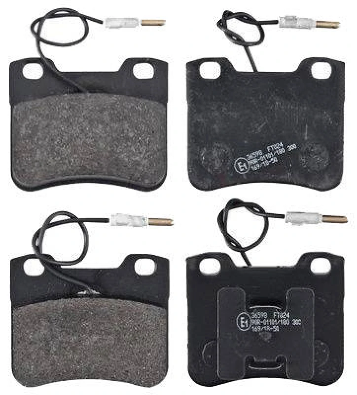 Image of A.B.S. 36598 Brake pad set with integrated wear sensor Brake Pad Set,disc brake (402)