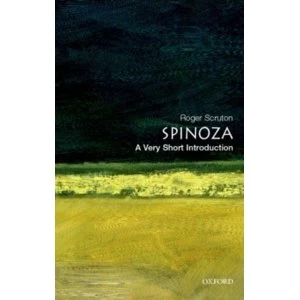 Image of Spinoza: A Very Short Introduction by Roger Scruton Paperback - 2002