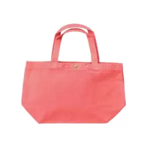 image of Bags By Jassz Large Canvas Shopper (One Size) (Watermelon Red)