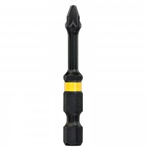 image of DEWALT Pozi Extreme Impact Torsion Screwdriver Bit PZ1 50mm Pack of 5