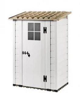 image of Tuscany Evo White Pvc Shed 4X 2.6