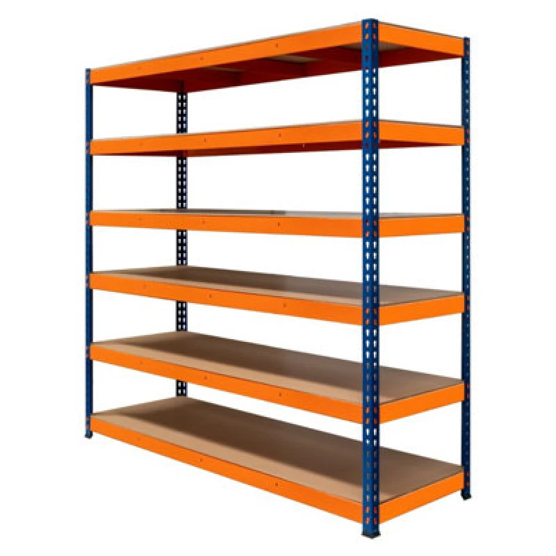 Image of MONSTER RACKING S-Rax 6 Shelf Racking - 180cm x 180cm x 60cm 5055986190226