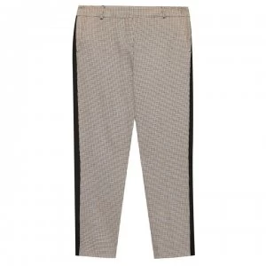 image of Jack Wills Sanderling Mini Check Slim Leg Trouser - Stone