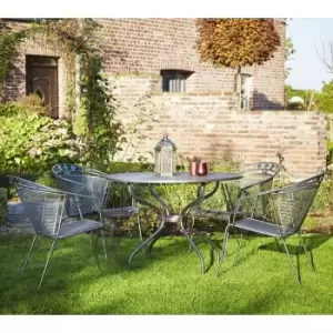 Image of Royal Garden Elegance 4 Seat 1.05m Round Set - Grey