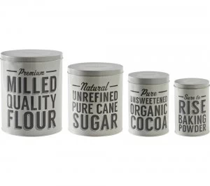 image of Mason CASH Baker Lane Baking Storage Tins Set of 4