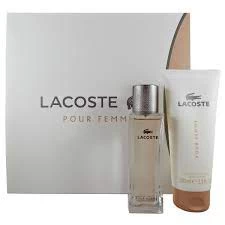 Lacoste Pour Femme Gift Set 50ml Eau de Toilette + 100ml Body Lotion