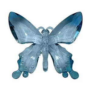 Image of Large Acrylic Butterfly Blue Ornament