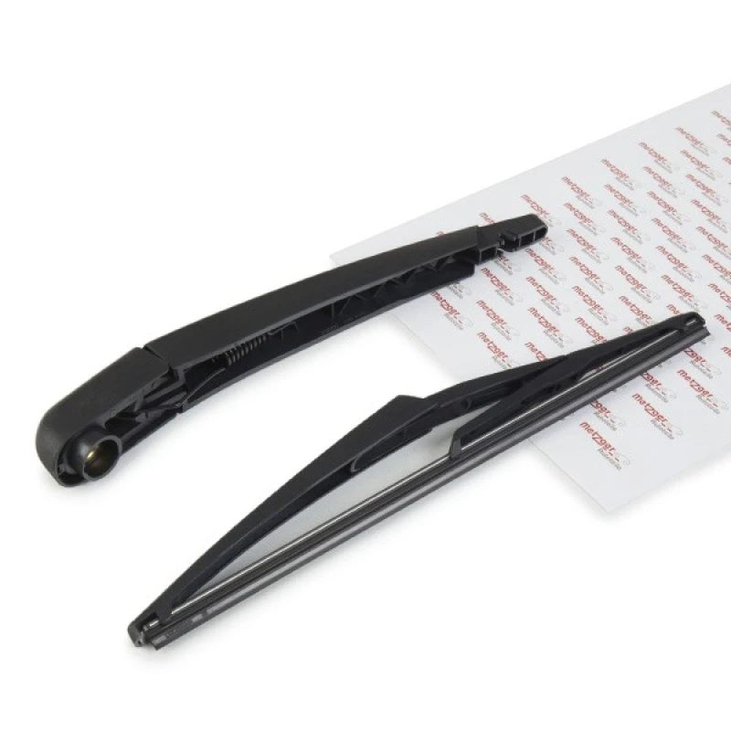 Image of METZGER 2190285 Wiper Arm with wiper blade, Rear, with cap Wiper Arm,windscreen washer (301)