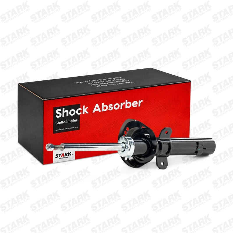 Image of STARK SKSA-0131885 Shock absorber Front Axle, Gas Pressure, Twin-Tube, Suspension Strut, Top pin Shock Absorber (854)