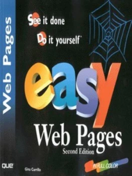 Image of Easy Web Pages by Gina Carrillo Book