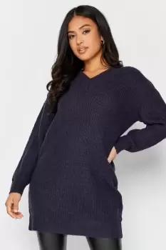 image of Petite Long Sleeve Knit Jumper