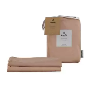 image of Panda 100% Bamboo Pillowcases (2 pack) Vintage Pink