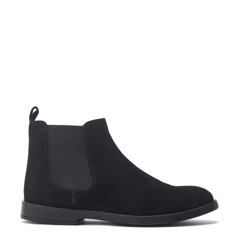 Image of Moda in Pelle Solaro Chelsea Boots - Black 6