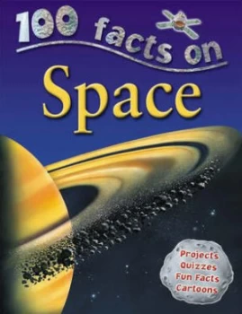 Image of 100 Facts on Space by Sue Becklake Paperback