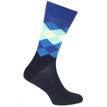 image of Happy Socks 1 Pack Fade Diamond Socks - 6300