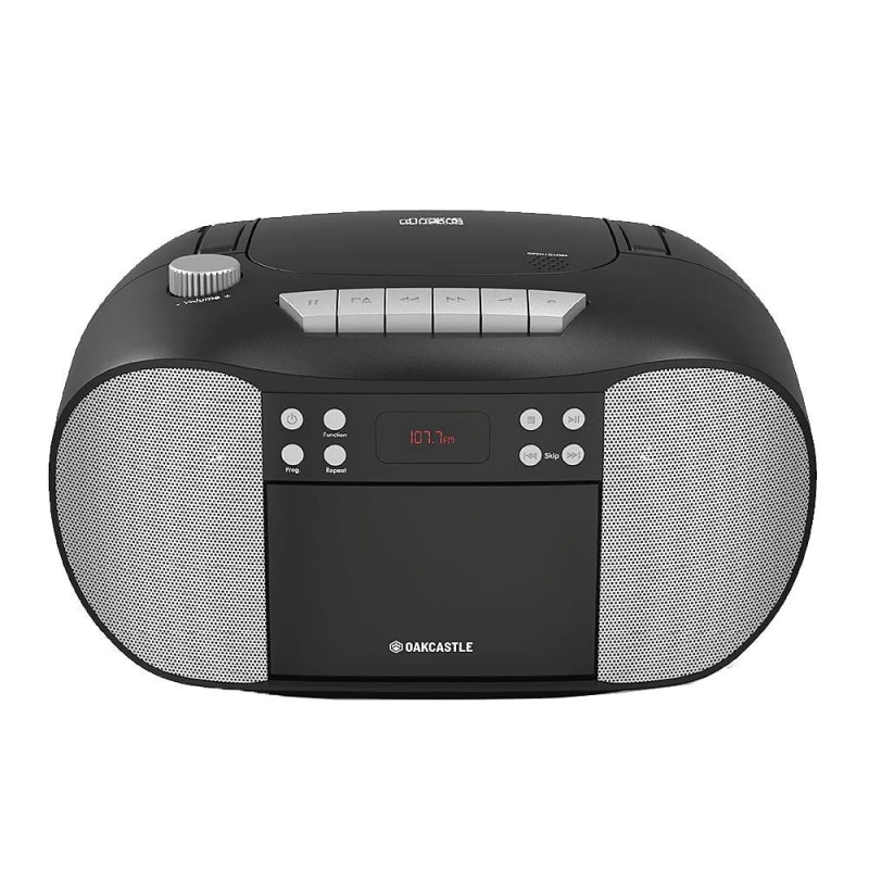 Image of Majority Barton DAB Retro Radio - Walnut, Brown 5056444109767