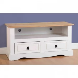 image of Corona White TV Unit