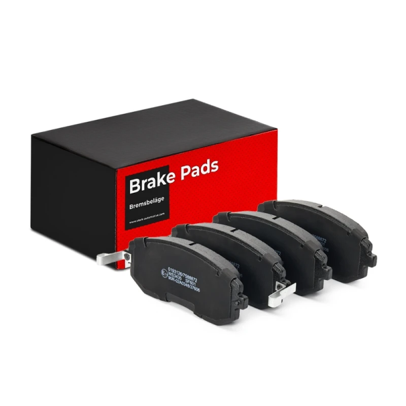 Image of STARK SKBP-0010182 Brake pad set Front Axle, with acoustic wear warning Brake Pad Set,disc brake (402)
