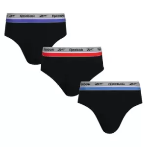 Image of Reebok 3 Pack Wilf Trunks Mens - Black