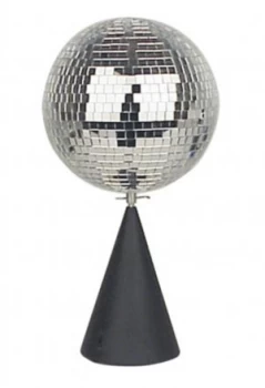 image of FXLab 6" Free Standing or Ceiling Mounted Disco Mirror Ball Kit